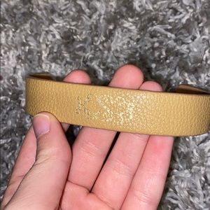 Monogrammed bracelet